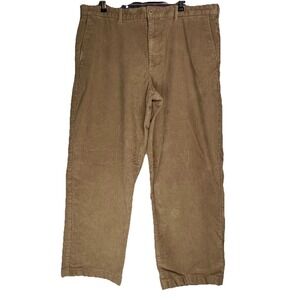 Izod Men's Corduroy Pants 35X27 (Altered‎ See Measurements)Tan Classic